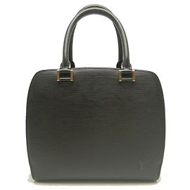 Sac à main Louis Vuitton Epi Pont Neuf en Noir