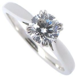 Anello Solitario con Diamante Harry Winston
