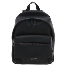 Uma mochila onde o corpo de couro distintamente sofisticado da Bottega Veneta proporciona um luxo singular. Fabricada em material de pele de vitela resistente e macia, apresenta resistência à fricção e