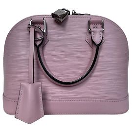 Bolso Louis Vuitton Alma BB Cuero Epi Rose Ballerine