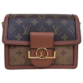 Louis Vuitton Mini Dauphine Monogram e Reverse Monogram