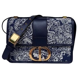 Christian Dior 30 Montaigne Toile de Jour Jacquard Reversibile - Blu