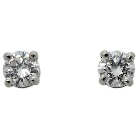 Autre Marque Tiffany & Co. Platin-Diamant-Stecker