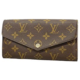 Louis Vuitton Monogram Portefeuille Sarah Long Wallet