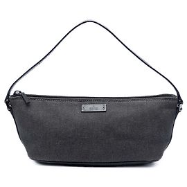 Borsa a tracolla Boat in denim nero Gucci