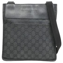 Gucci Vintage Flat GG Canvas Small