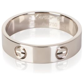 Bague Love Cartier en or blanc