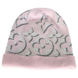 Berretto Giant Pop in lana Monogram Multicolor rosa Louis Vuitton