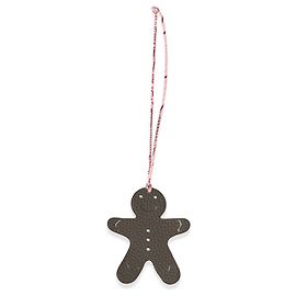 Hermès Petit H Etain Togo Gingerbread Man Charm