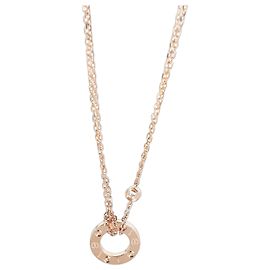 Collana Cartier Love in oro rosa e diamanti