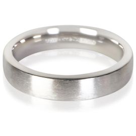 Tiffany & Co. Tiffany Forever Ehering aus Platin, gebürstetes Finish 5mm
