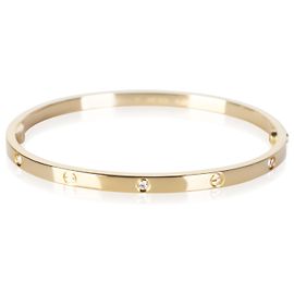 Bracciale Love Modello Small in Oro Giallo e Diamanti Cartier