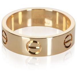 Anello Cartier Love in Oro Giallo