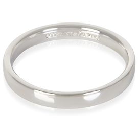 Fede piatta Tiffany & Co. in platino 3mm