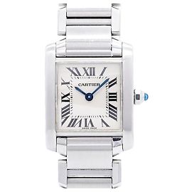 Damenuhr Cartier Tank Française SM W51008Q3