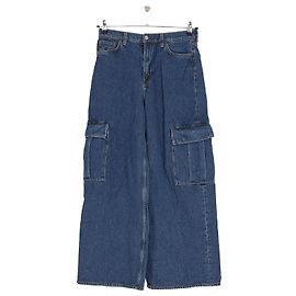 Pantalones cargo de denim azul Cos