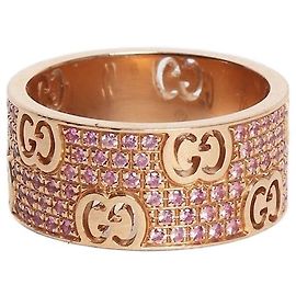 Gucci Icon Stardust Ring aus 18k Roségold