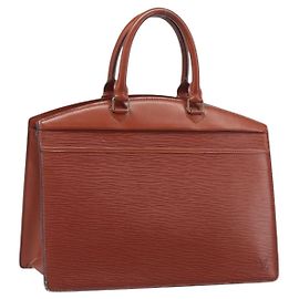 LOUIS VUITTON Bolso de Mano Epi Riviera Marrón M48183 LV