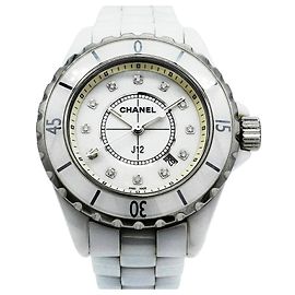 Relógio Feminino Chanel J12 12P Diamond H1628