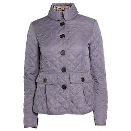 Burberry, lila purple gesteppte Windjacke