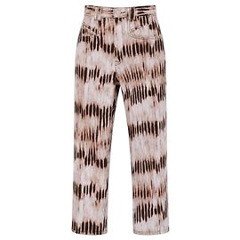Isabel Marant Dominic High Waist Jeans mit Tie-Dye-Print