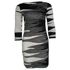 Marc Jacobs Diane von Furstenberg, graphic printed dress