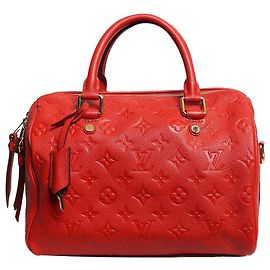 Louis Vuitton Bolso Speedy Bandoulière 25 rojo 2013