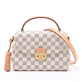 Louis Vuitton Borsa Croisette Canvas Top-handle Crossbody Damier Azur