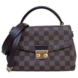 Sac à main Louis Vuitton Croisette Damier Ebene