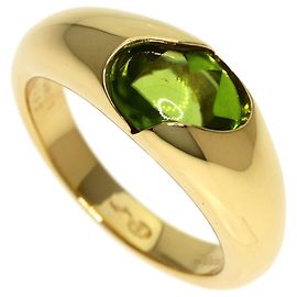 Bague Chaumet Vague en Or Jaune 18K et Péridot