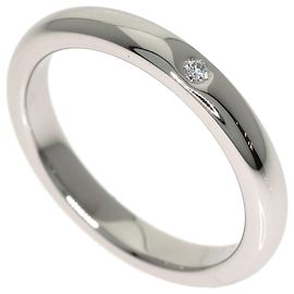 Autre Marque Tiffany & Co. Ehering aus Platina 950 mit Diamanten