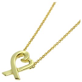 Autre Marque Tiffany & Co. Loving Heart Halskette in 18K Gelbgold