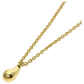 Autre Marque Tiffany & Co. Teardrop Halskette in 18K Gelbgold