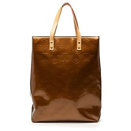 Louis Vuitton Brown Monogram Vernis Reade MM