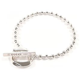 Pulseira de Berloques Gucci em Prata