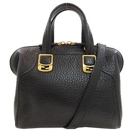 Fendi Chameleon 2-Way Lederhandtasche