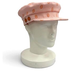 Hermès Hermes Casquette Vauban Toile H Chaine d'Ancre Sellier Cotton Cap