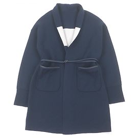 Loro Piana Cardigã longo de malha 100% Baby Cashmere