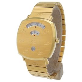 Gucci Grip Date Quartz PVD Stainless Steel 38