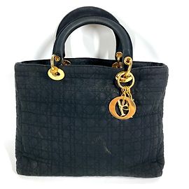 Saco Tote Christian Dior Dior Lady Cannage