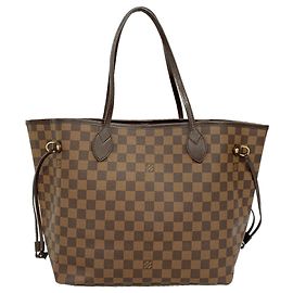 Louis Vuitton Damier Neverfull MM Tote Bag