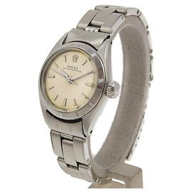 Rolex Oyster Perpetual Automatic Stainless Steel and Yellow Gold with Diamond Bezel 26