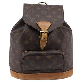 Louis Vuitton Vintage Montsouris Monogram Canvas MM
