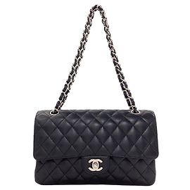 Chanel Double Flap Matelassé Shoulder Bag