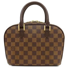 Sac à main Mini Sarria Louis Vuitton Damier Ebene Marron