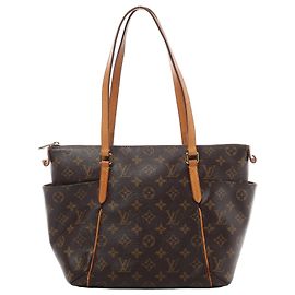 Bolso de hombro Louis Vuitton Totally PM Monogram Canvas en marrón M56688
