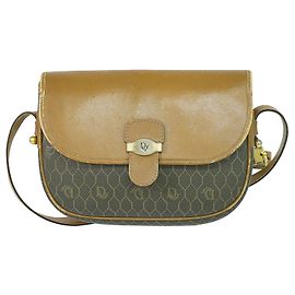 Christian Dior Vintage Honeycomb Canvas
