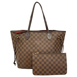 Louis Vuitton Damier Neverfull MM Tote Bag