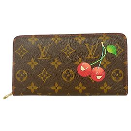 Louis Vuitton Monogram Cherry langes Portemonnaie