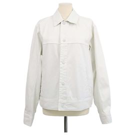 Rag & Bone Trucker-Jacke aus Baumwolle in Off White